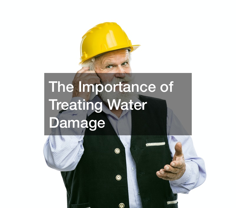 The Importance of Treating Water Damage