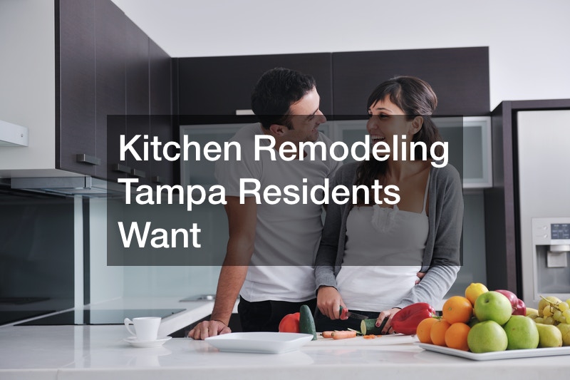 Kitchen Remodeling Tampa Residents Want