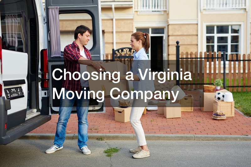 Choosing a Virginia Moving Company