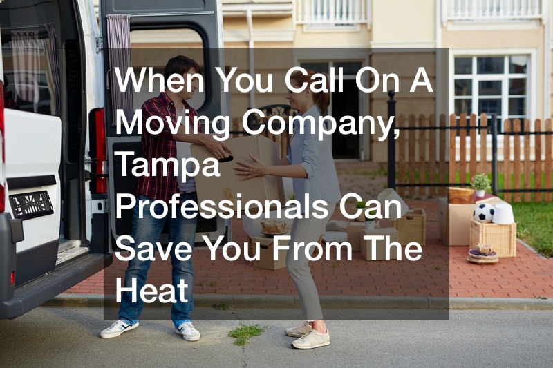 When You Call On A Moving Company, Tampa Professionals Can Save You From The Heat