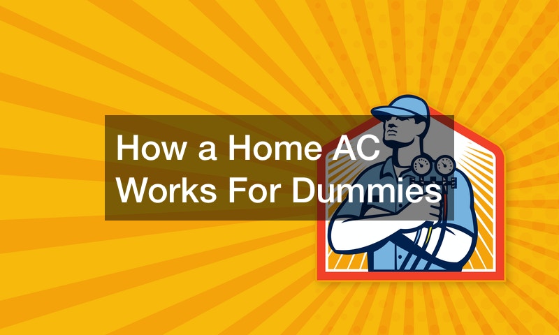 How a Home AC Works For Dummies