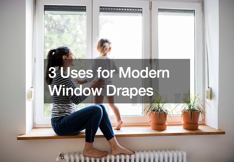 3 Uses for Modern Window Drapes