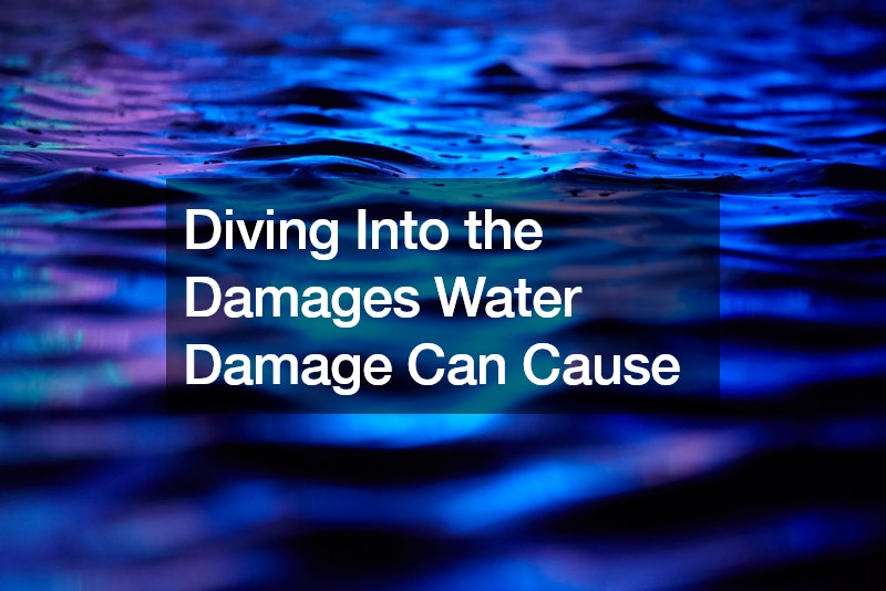 Diving Into the Damages Water Damage Can Cause