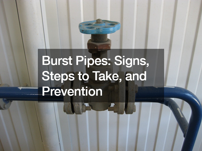 Burst Pipes  Signs, Steps to Take, and Prevention