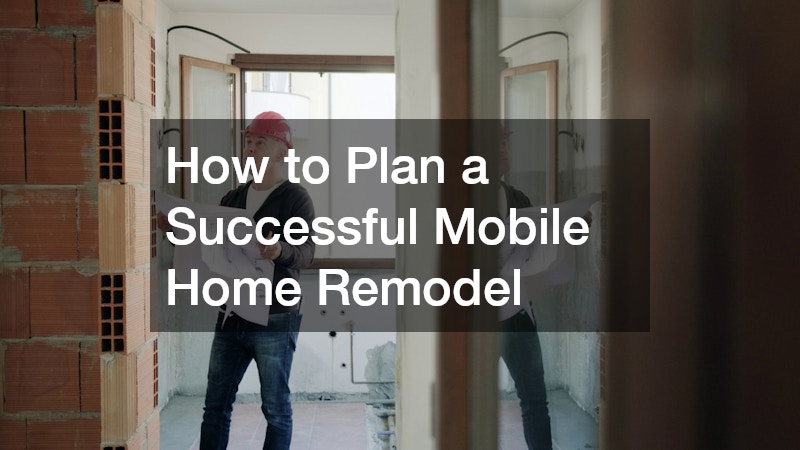 a man holding a home remodeling plan
