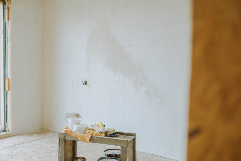 water marks on the wall